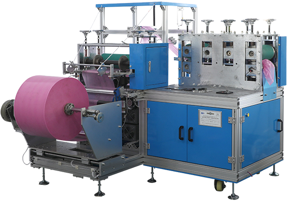 Non-woven shoe covers machine